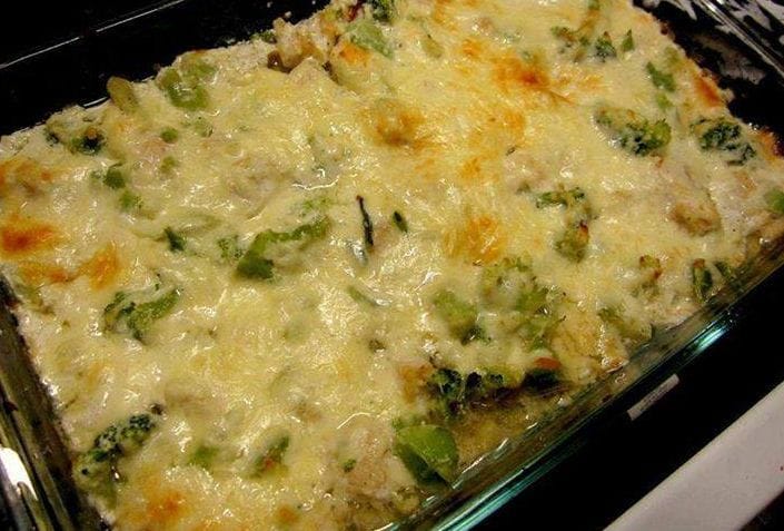 Chicken and Broccoli Cheesy Casserole – Low Carb