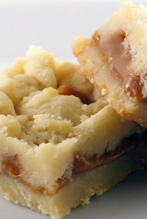 Salted Caramel Butter Bars