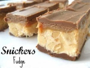 Snickers Fudge