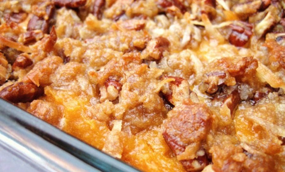 THE BEST SWEET POTATO CASSEROLE