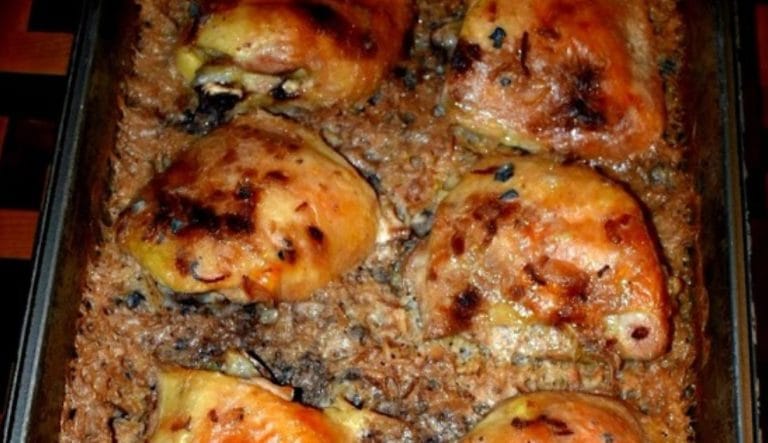 Oven Baked Chicken and Rice – World of Cooking