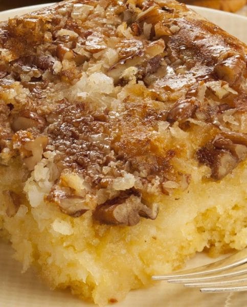 image of Georgia Upside Down Pecan Cake