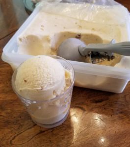 Homemade Butter Pecan Ice Cream