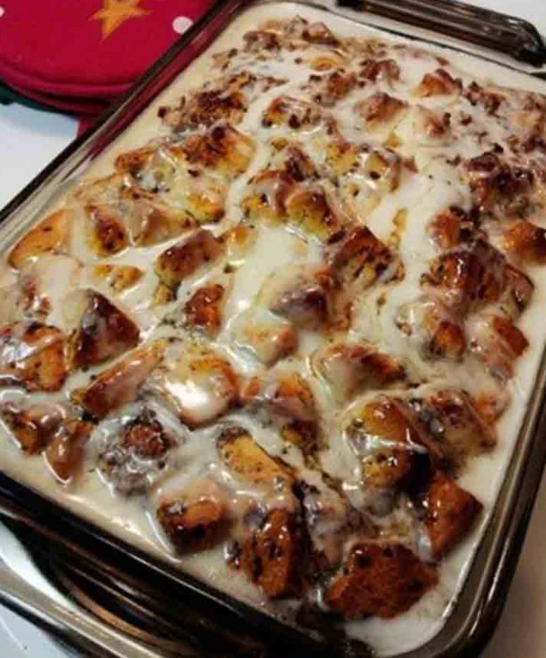 Homemade Cinnamon Roll Casserole