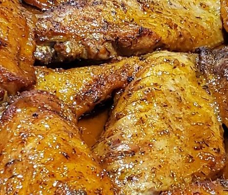 do you cover turkey wings when baking