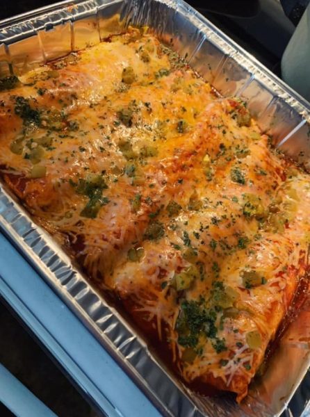 Chicken & Green Chili Enchiladas | worldofcooking.net