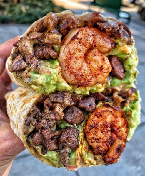 Surf and Turf Burrito