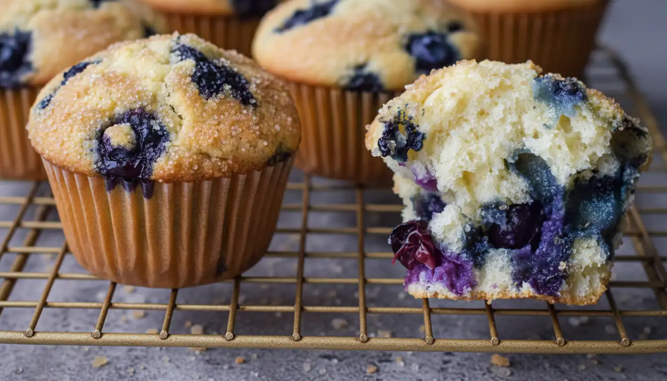 Blueberry Buttermilk Muffins