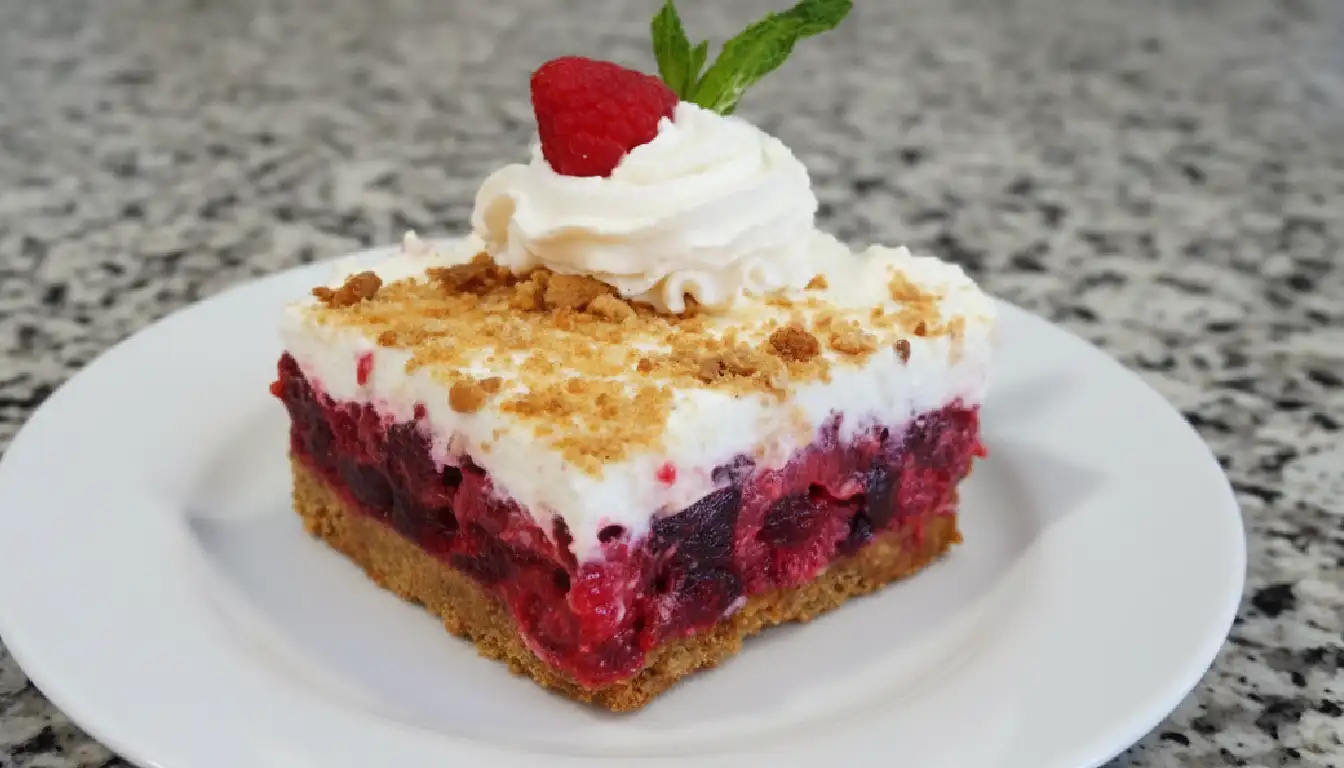 Raspberry Icebox Cake