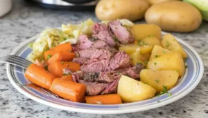 Corned Beef and Cabbage Slow Cooker Recipe