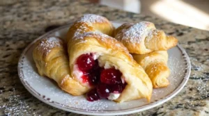 Cherry Filled Crescent Rolls