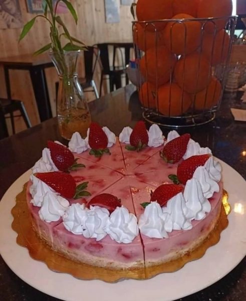 Strawberry Glazed Cheesecake