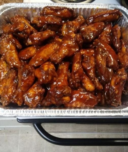 BBQ Wings with Homemade Sauce