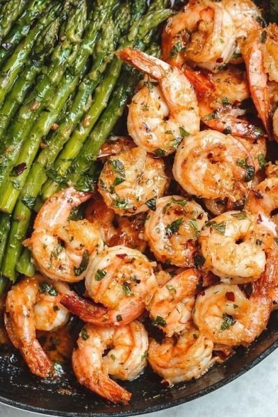 Shrimp with Asparagus