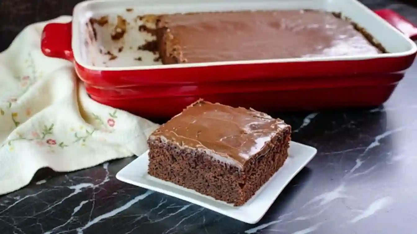 Double Chocolate Coca Cola Cake