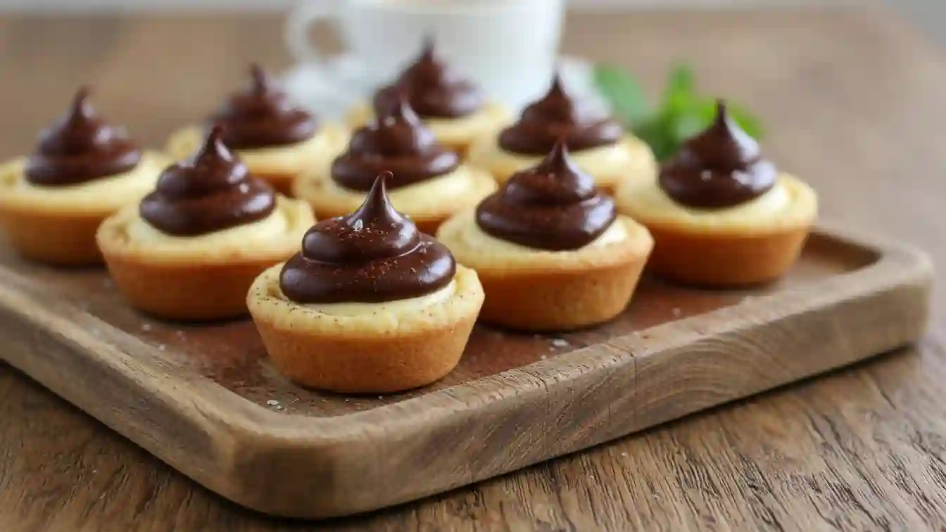 Easy Boston Cream Pie Cookie Bites Recipe