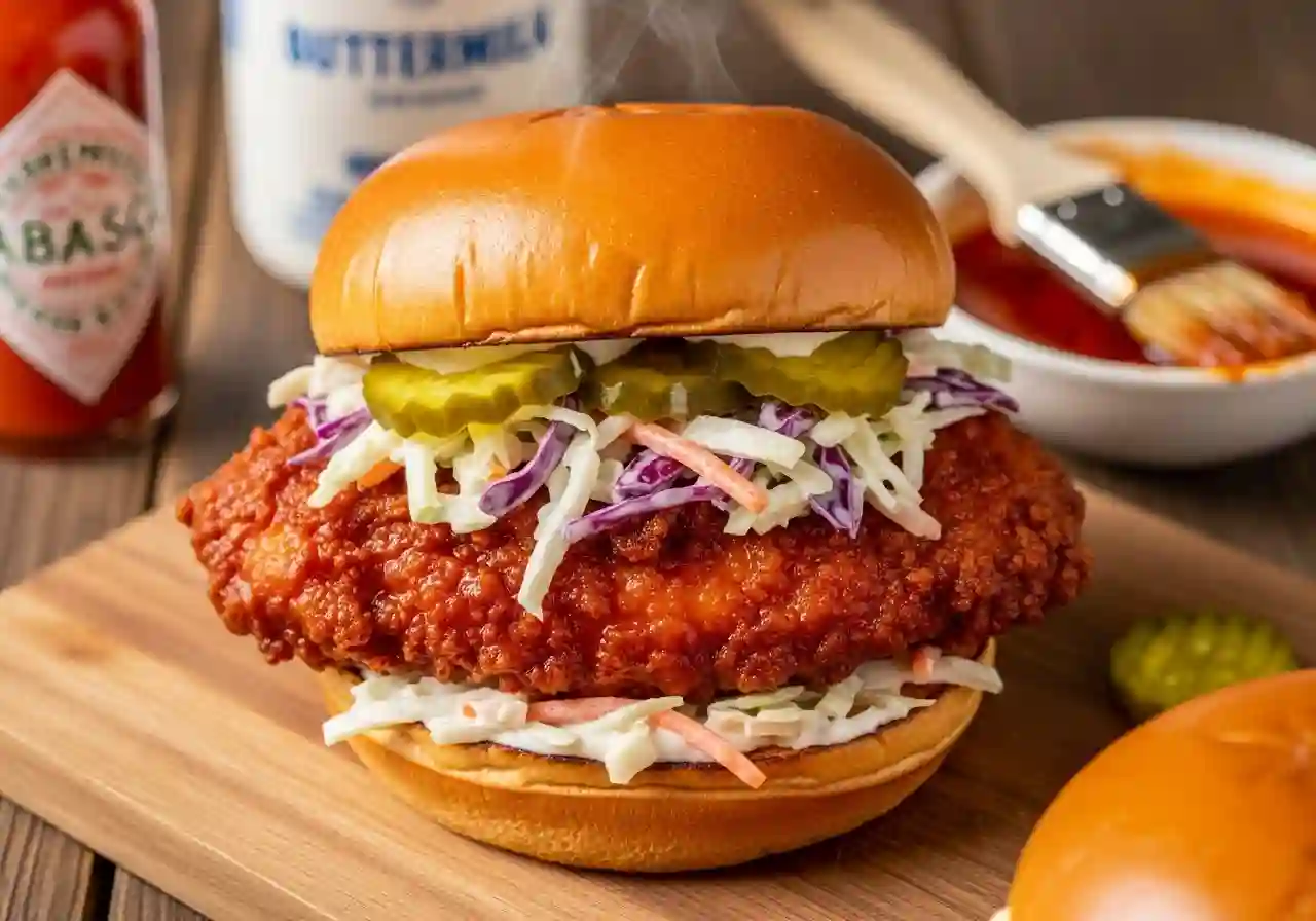 Nashville-Style Hot Chicken Sandwich