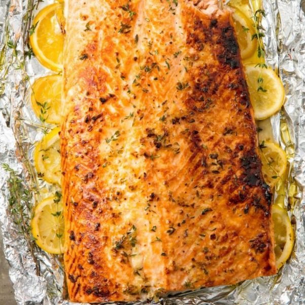 Baked Salmon In Foil | worldofcooking.net