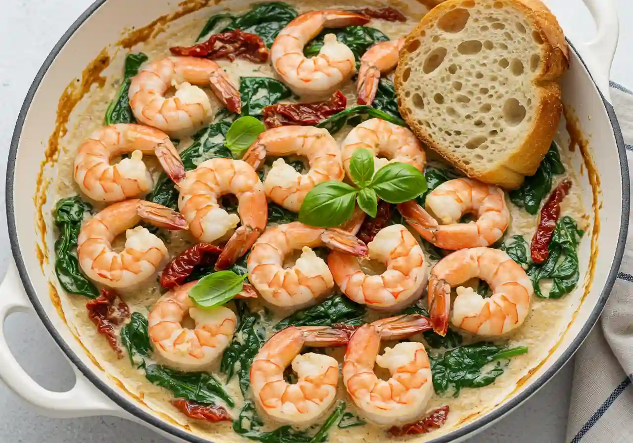 Creamy Tuscan Shrimp