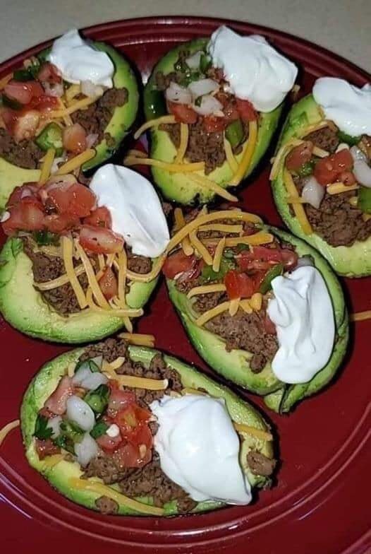 Taco Stuffed Avocados