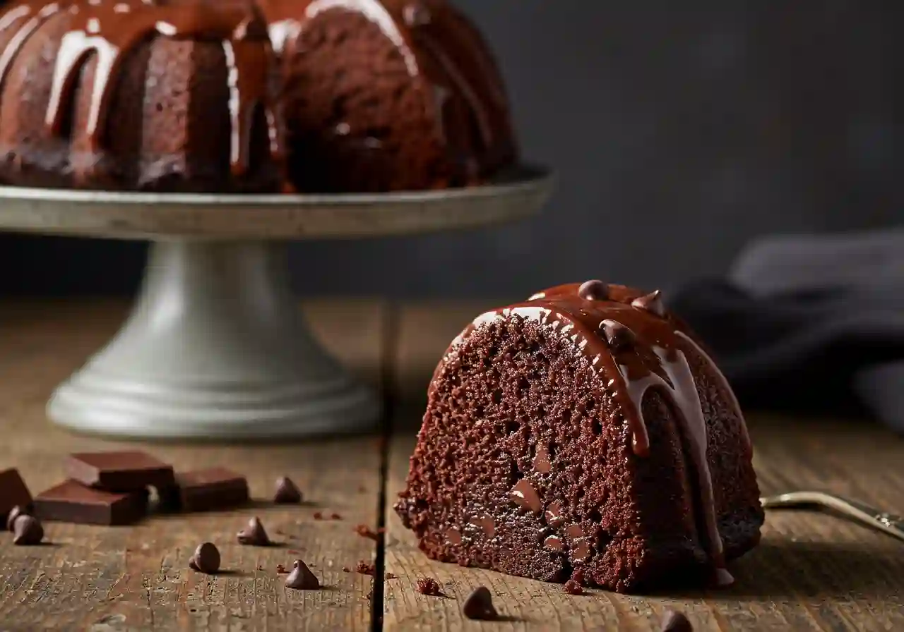 Triple Chocolate Bundt Cake