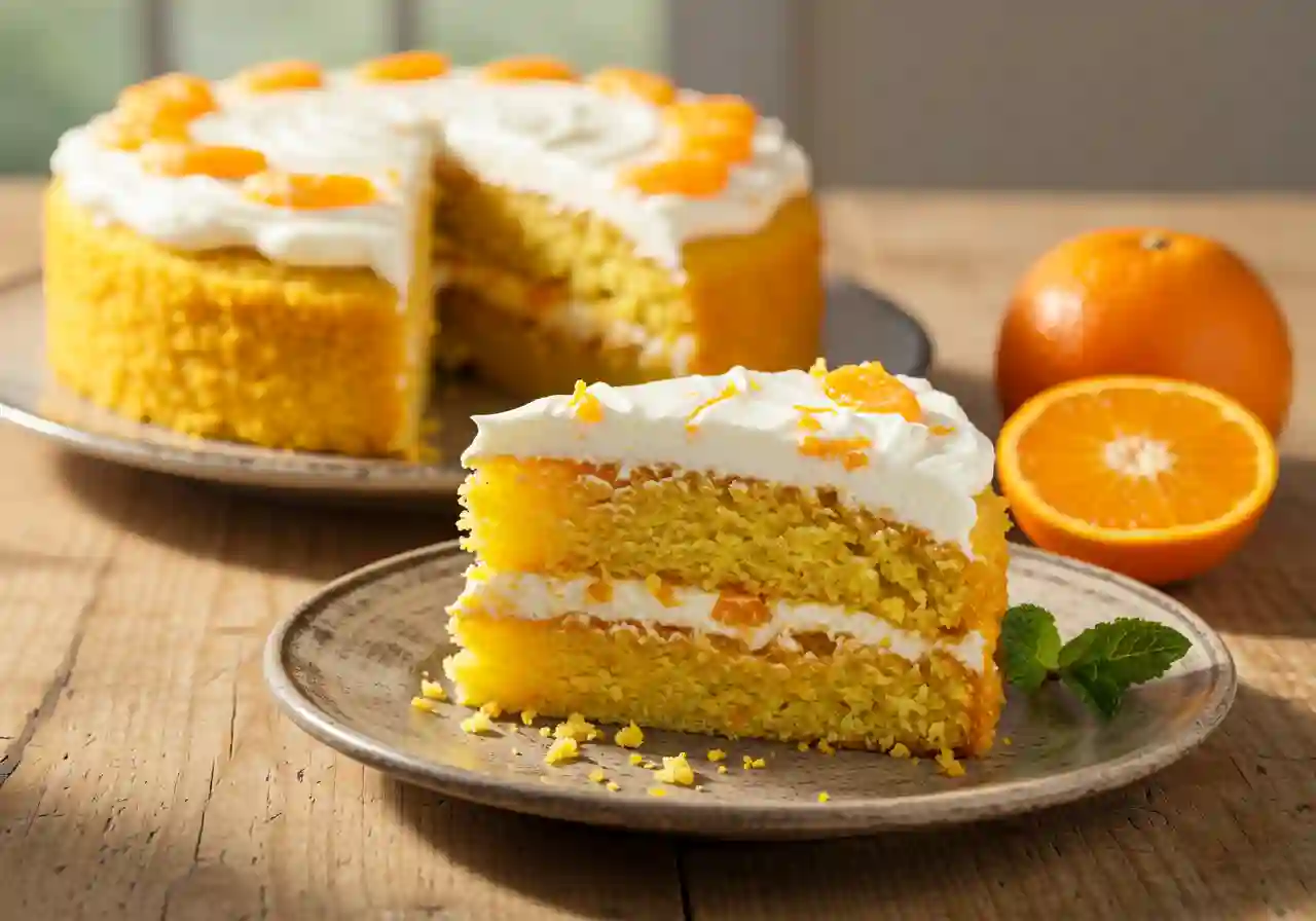 Pineapple-Orange Sunshine Cake