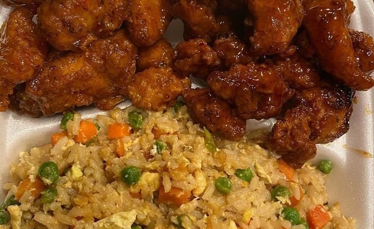 Sweet Chili Chicken And Orange Chicken With Fried Rice You Re Gonna Back After All