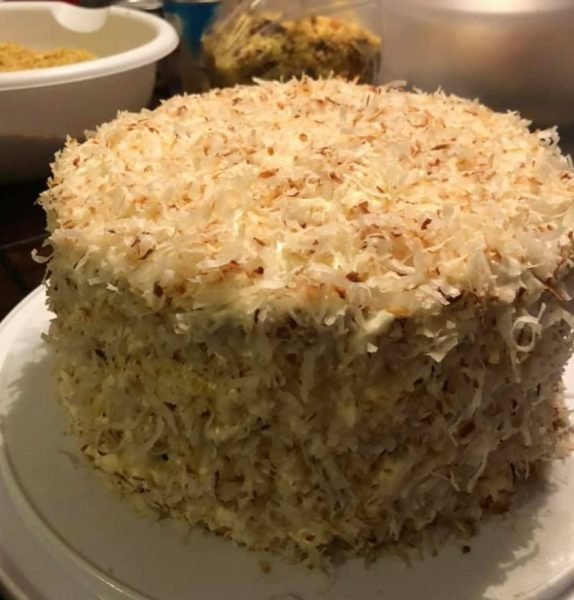 Southern Coconut Pineapple Cake