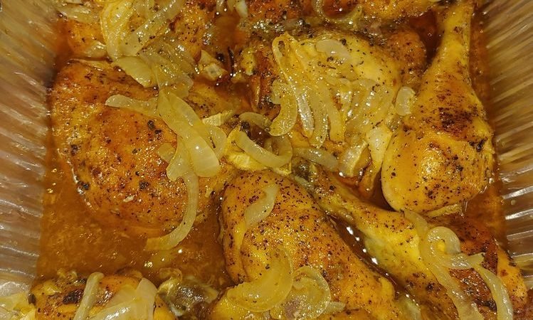Slow-Roasted Garlic and Lemon Chicken