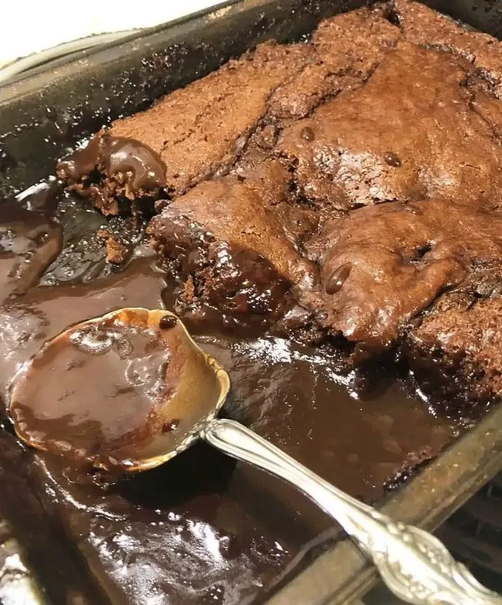 Southern Chocolate Cobbler dessert