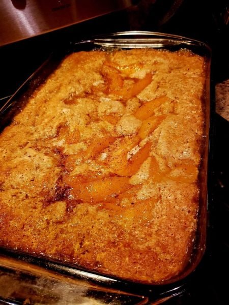 Old Fashion Peach cobbler | worldofcooking.net