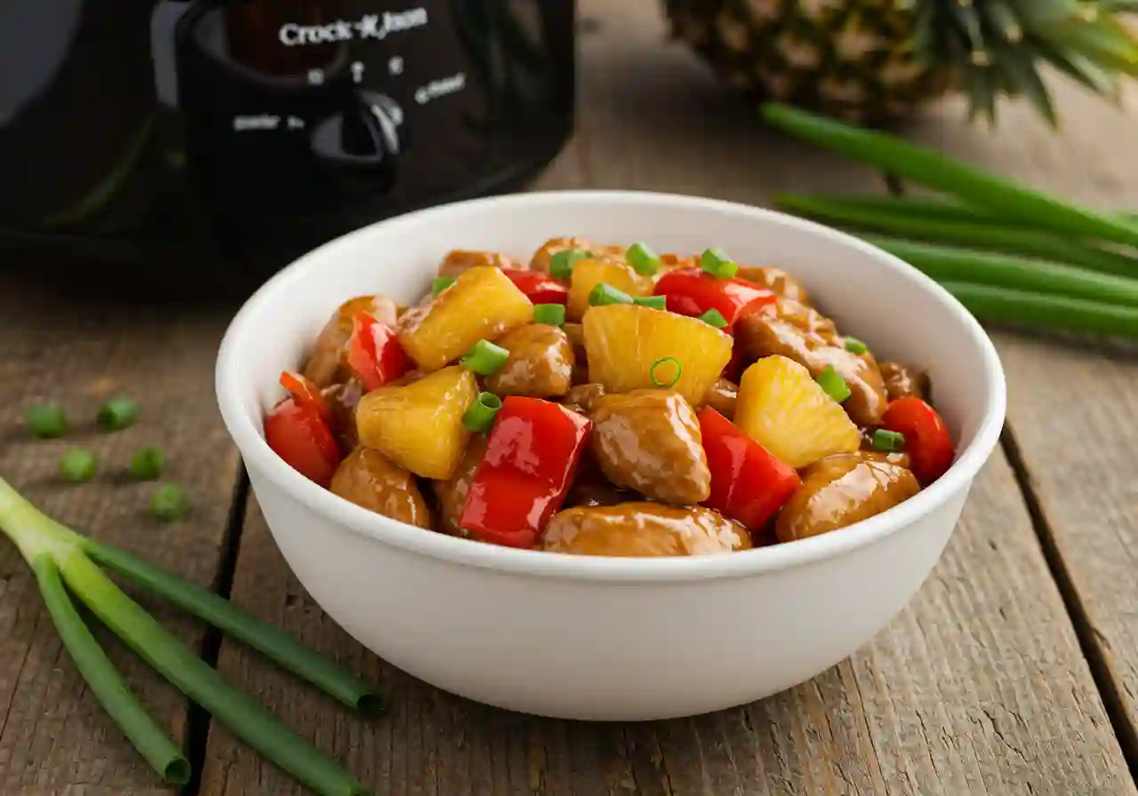 Sweet Hawaiian Crockpot Chicken
