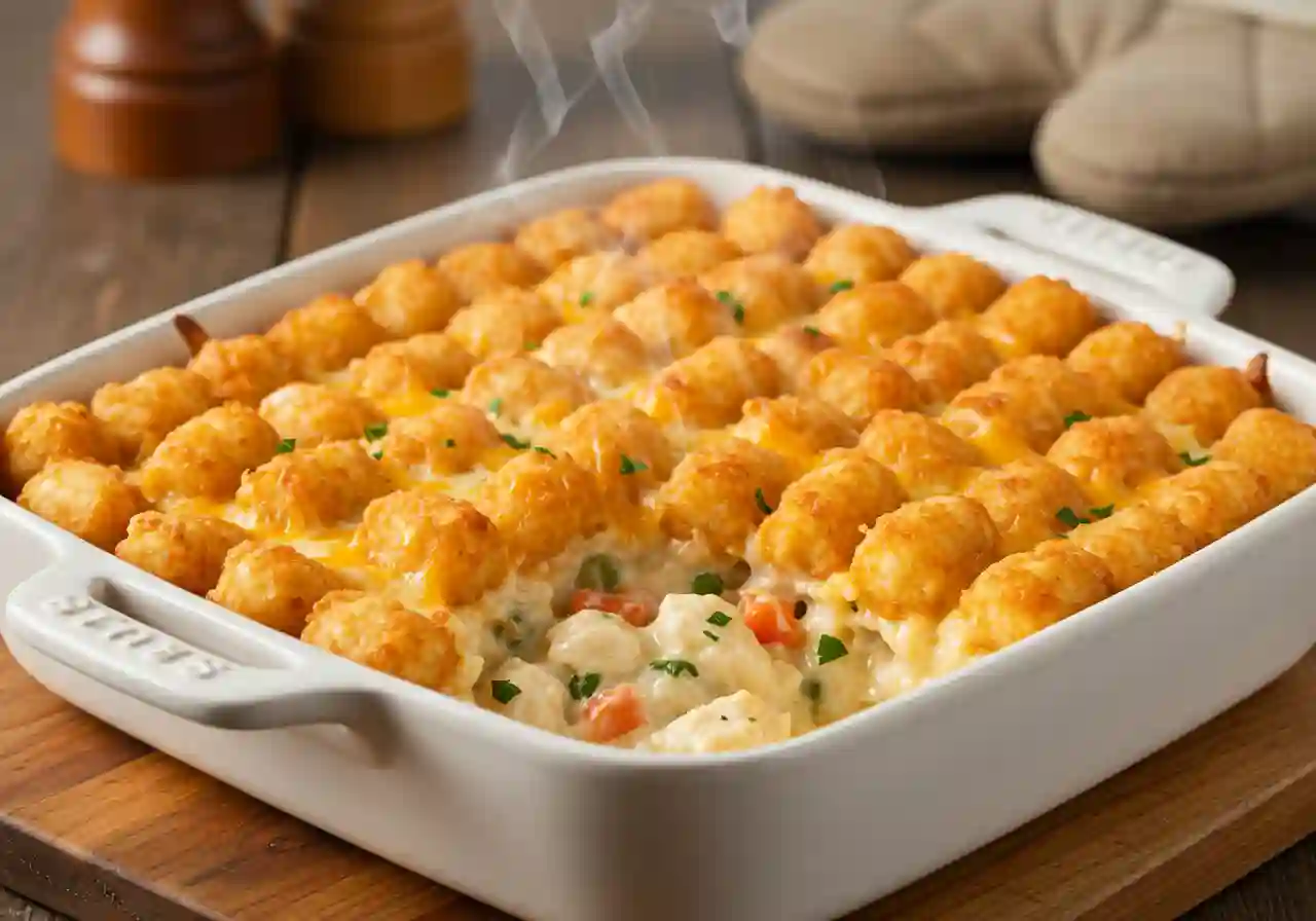 Tater Tot Chicken Casserole
