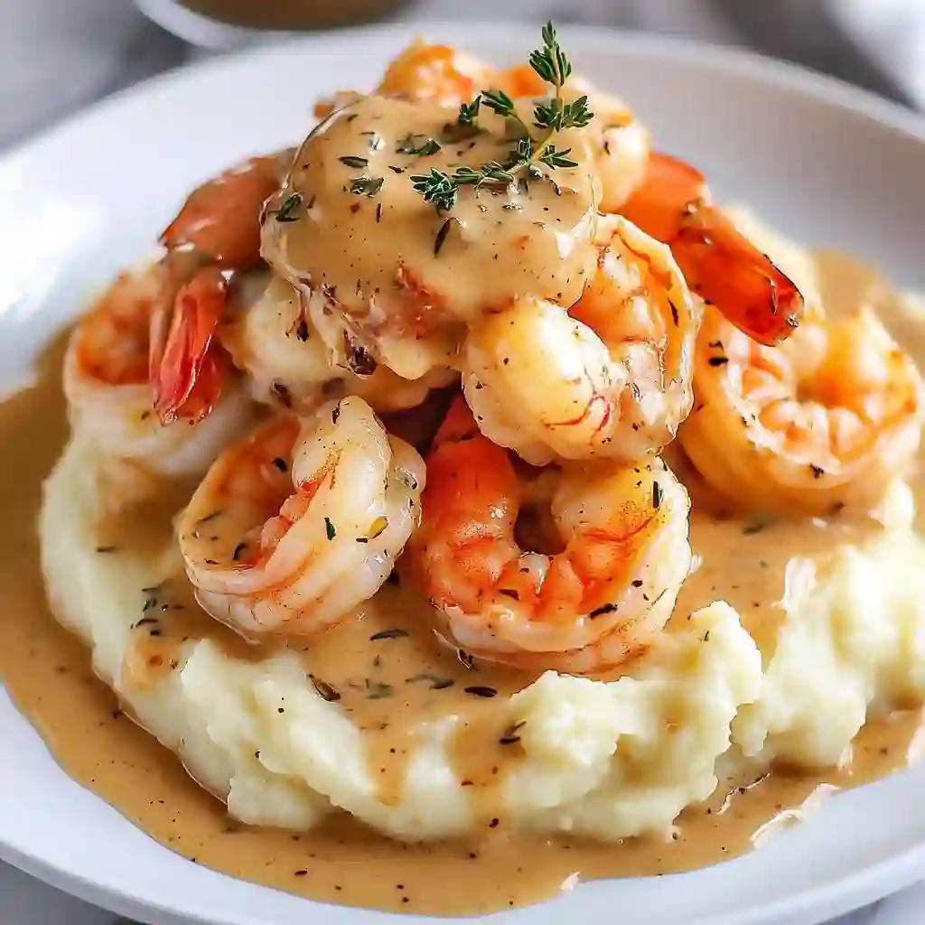 Creamy Garlic Shrimp Delight