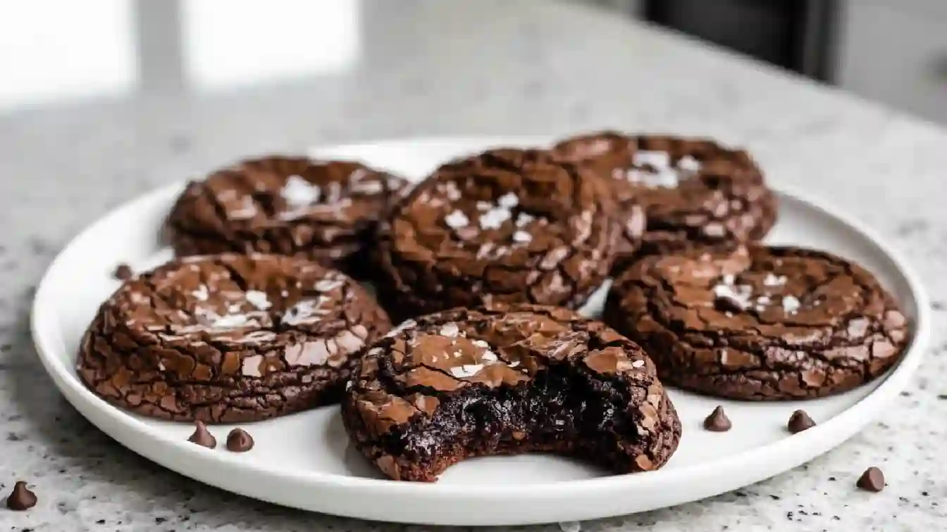 The BEST Fudgy Chewy Brookies