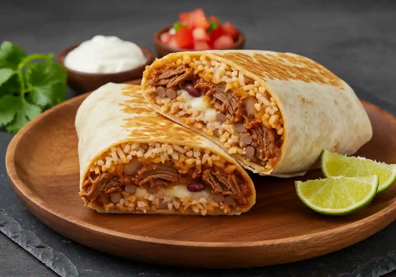 Chile Colorado Burritos