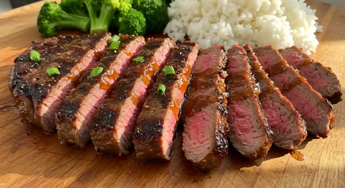 Grilled Teriyaki Steak