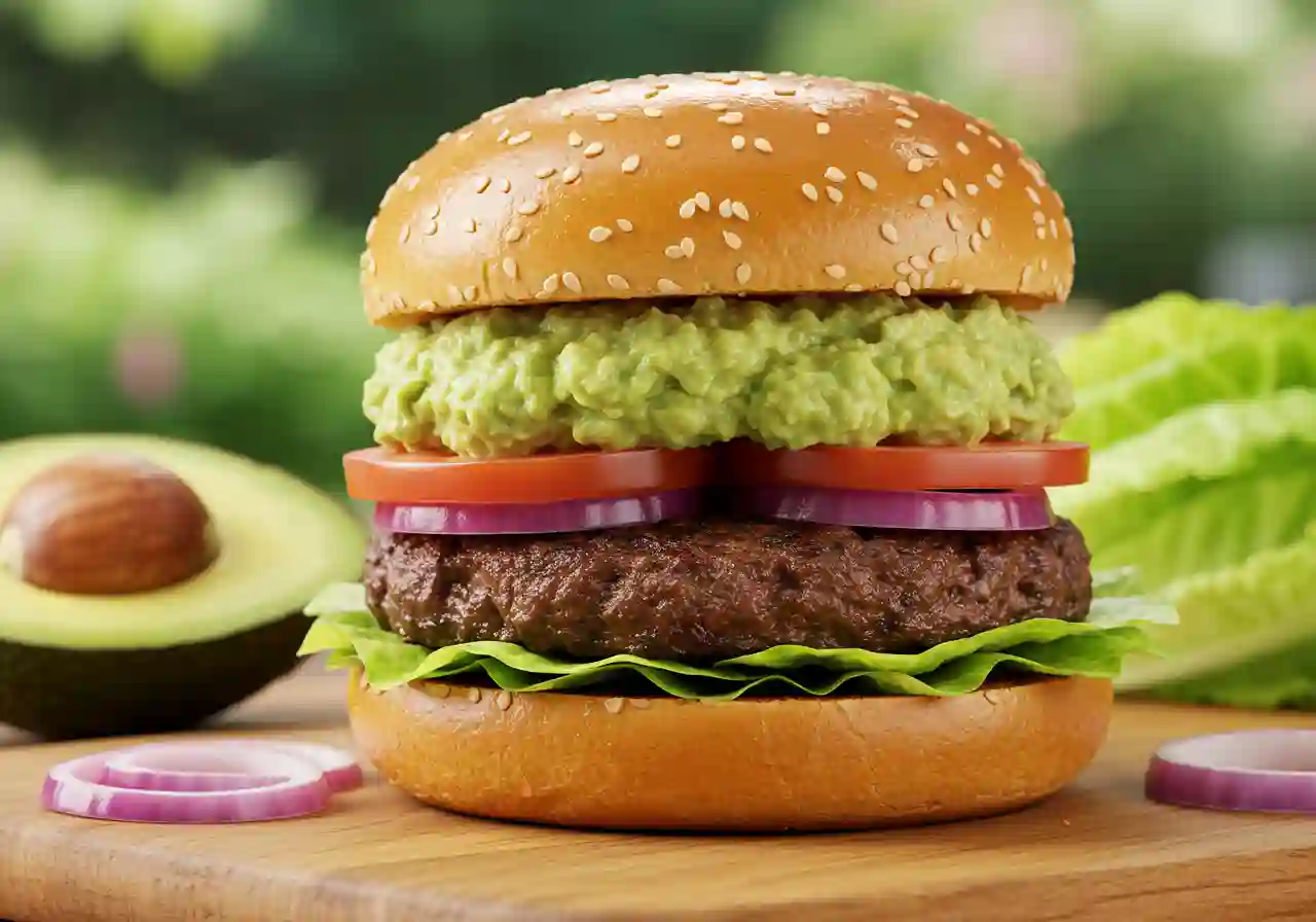 California Avocado Burger Recipe