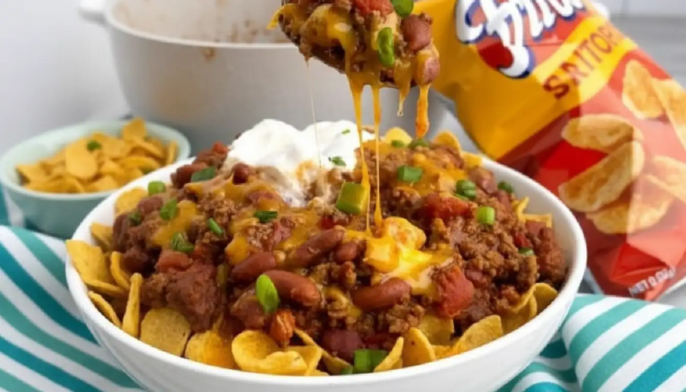 Classic Frito Chili Pie Recipe