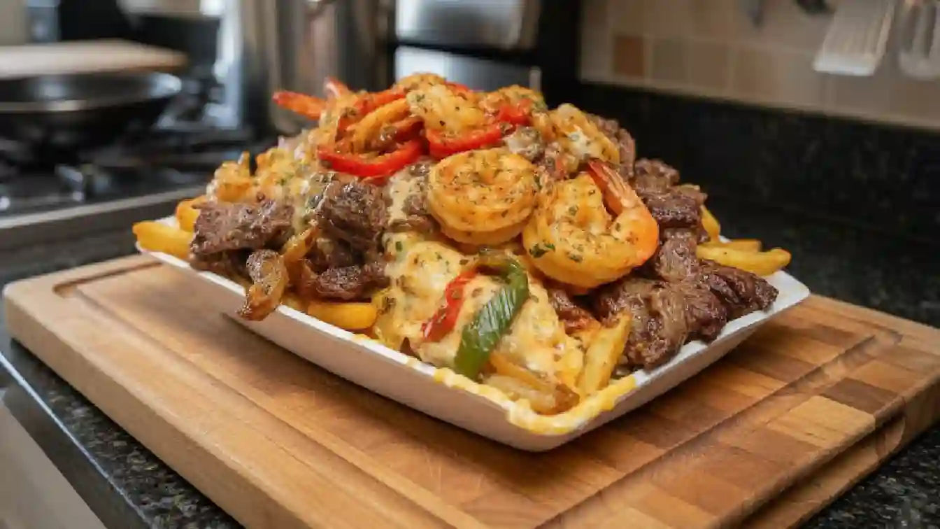 San Diego Style Surf and Turf Fries Recipe