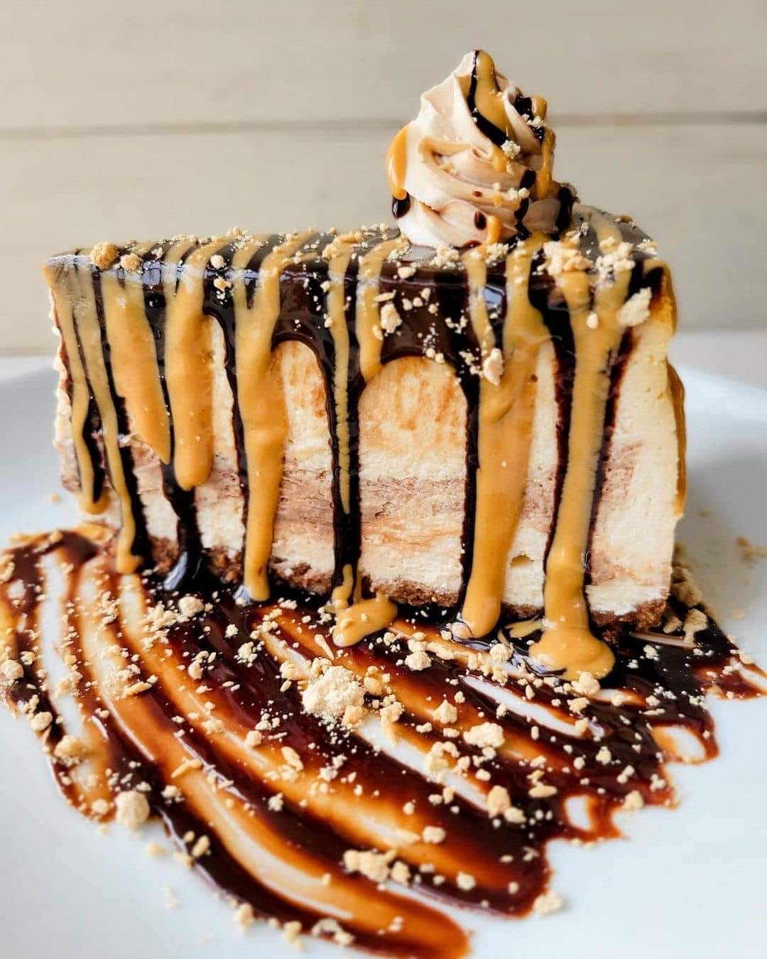 Peanut Butter Fudge Cheesecake