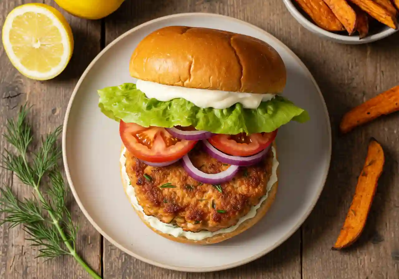 Salmon Burger