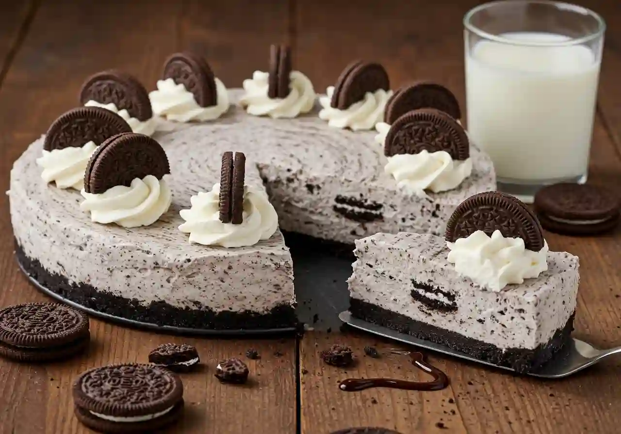 No-Bake Oreo Cheesecake