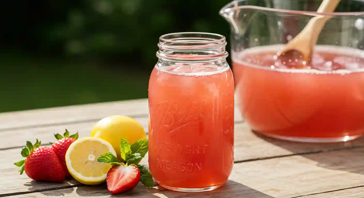 Strawberry Lemonade Moonshine