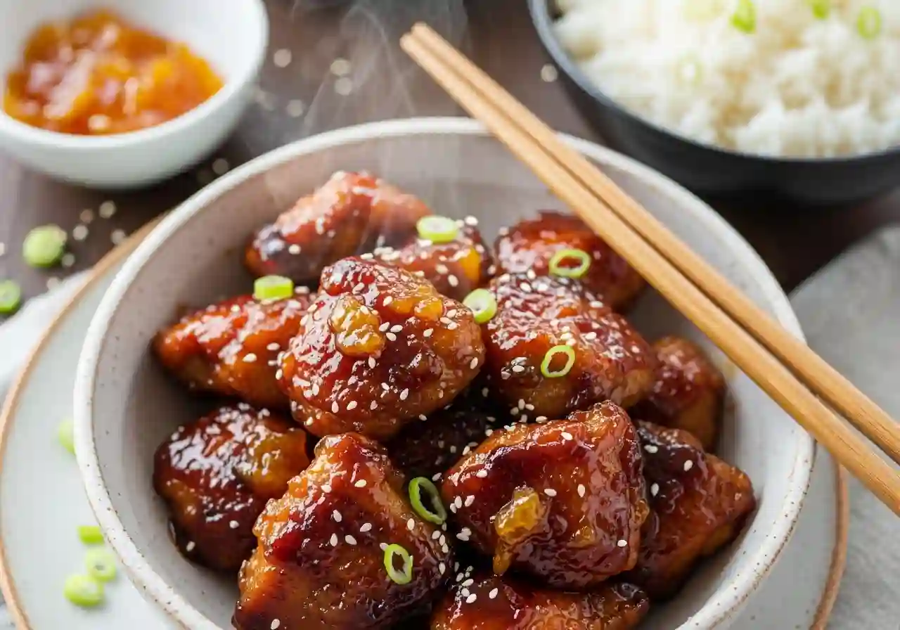 3-Ingredient Orange Chicken