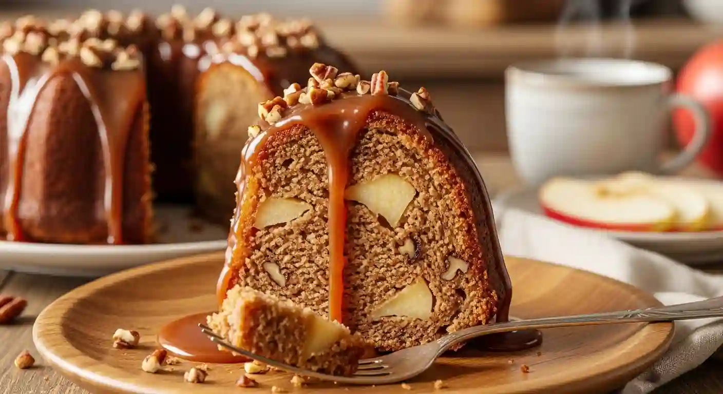 Caramel Apple Bundt Cake Recipe