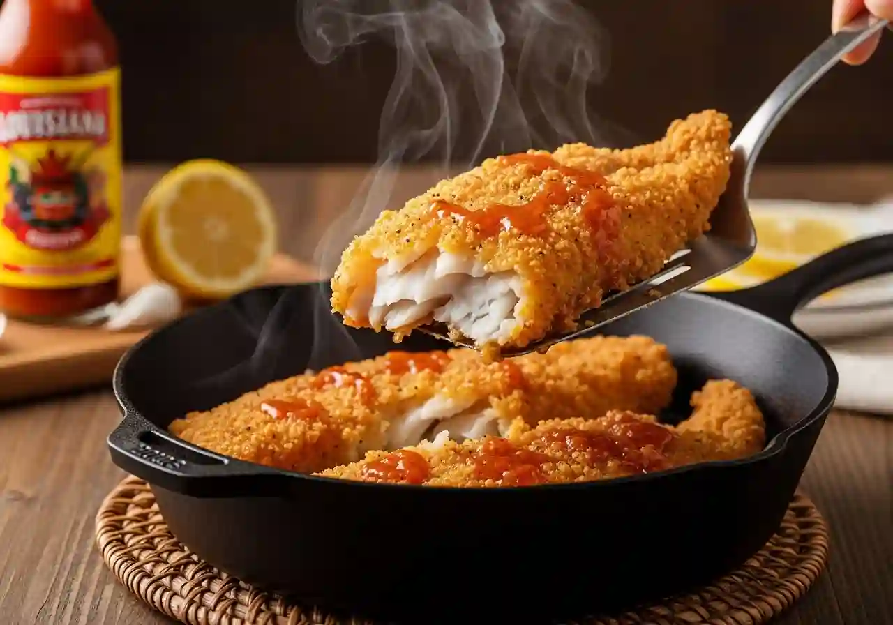 Crispy Lemon Pepper Catfish Recipe