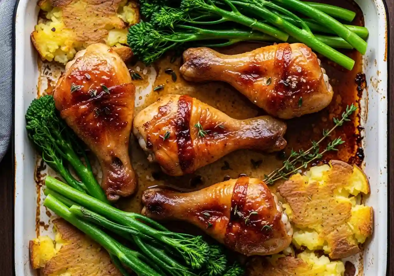 Honey Mustard Baked Chicken Drumsticks Recipe
