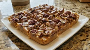 Caramel Pecan Dream Bars