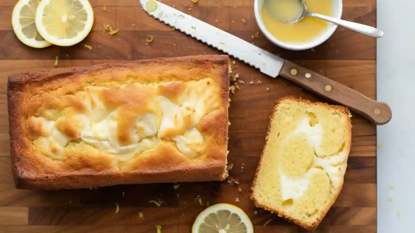 Lemon Cream Cheese Loaf